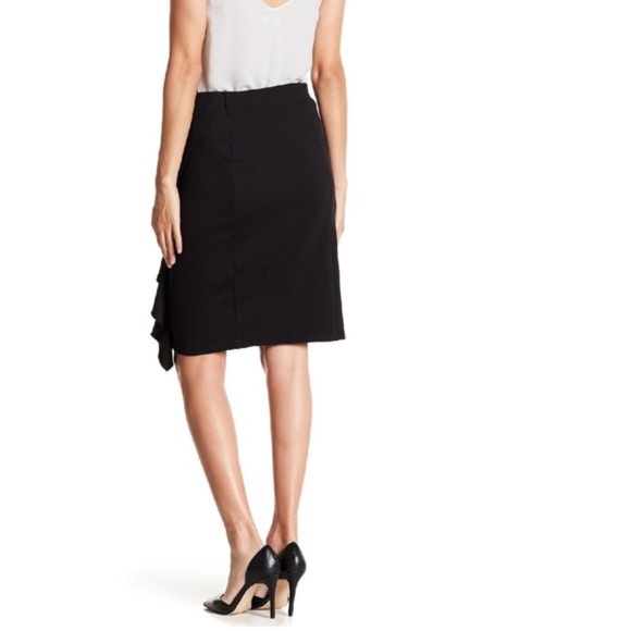 14th & Union Cascading Ruffled Pencil Skirt - Picture 2 of 6